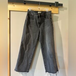 Madewell- The perfect vintage wide leg crop jean.